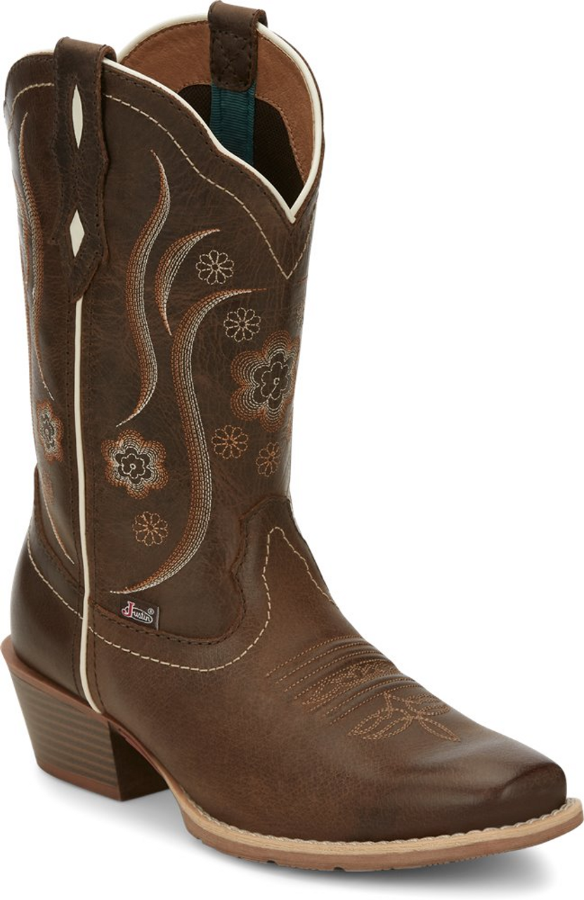 justin buffalo boots