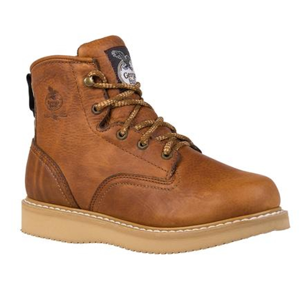 georgia wedge sole work boots