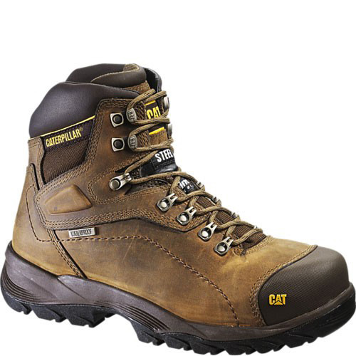 89940 Caterpillar Men's Diagnostic Safety Boots - Dark Beige