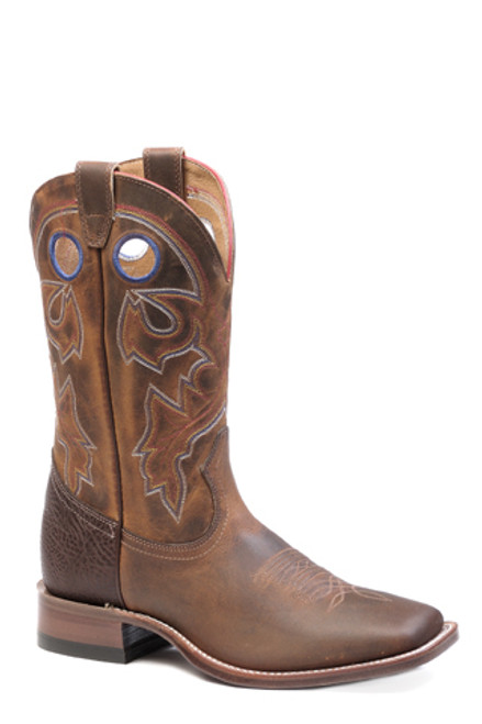 Boulet Mens Western Boots Laid Back Tan Spice 9283