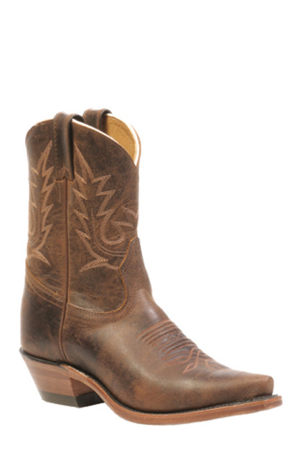 Boulet Ladies Western Boots Selvaggio Wood Snip Toe 2617
