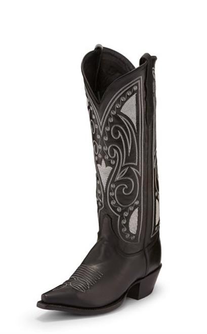 Justin Ladies Boots RML357W  Starlet Wide Black