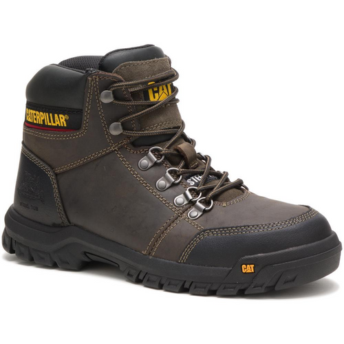 Caterpillar Men's Navigator Mid Waterproof Steel Toe Work Boot P90613 Dark  Gull Grey