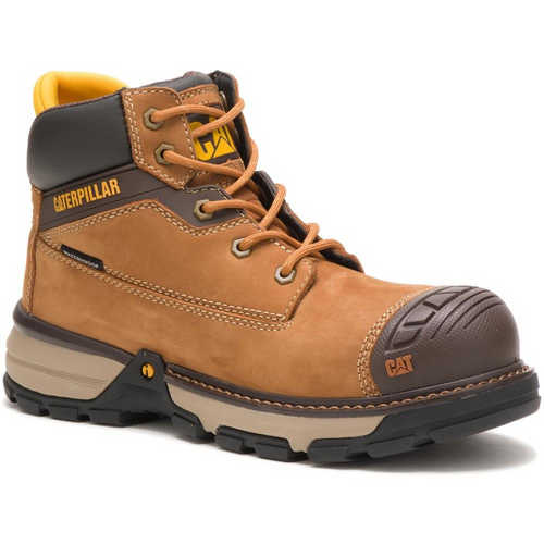 Caterpillar Women's Excavator Superlite Waterproof Nano Toe Work Boot P91199 Sudan Brown