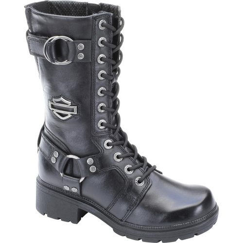 Harley Davidson Ladies Boots Eda D83736 Black