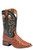 Boulet Mens Western Boots Brandy Ostrich 8522