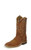 Justin Mens Boots BR735 11 Austin" Distressed Cognac