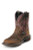 Justin Ladies Boots WKL9980 8" WANETTE BROWN STEEL TOE