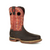 Rocky Mens Long Range Composite Toe Waterproof Western Boot RKW0319 BROWN AND RED