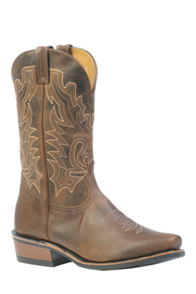 Boulet Mens Western Boots Selvaggio Wood Boots 2156