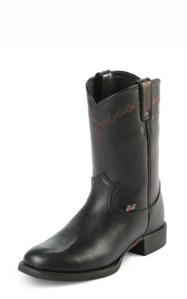 Justin Ladies Boots L4606 10" BLACK CALFY