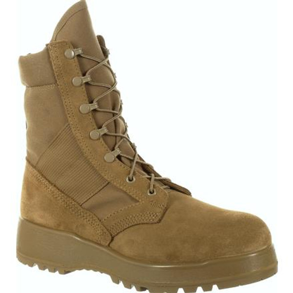 Rocky Mens Footwear Entry Level Hot Weather Military Boot RKC057 COYOTE BROWN