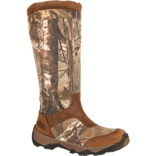 Rocky Mens Original Ride FLX Rubber Boot RKW0243 DARK BROWN