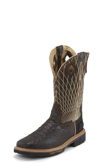 Justin Mens Boots WK4833 12 Derrickman Comp Toe