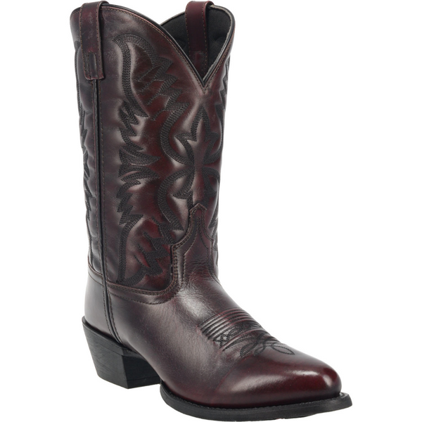 Laredo Boots Mens 68458 12" BIRCHWOOD BLACK CHERRY