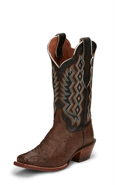 Justin Ladies Boots L8720 12" MAGNOLIA KANGO TABAC SMOOTH OSTRICH