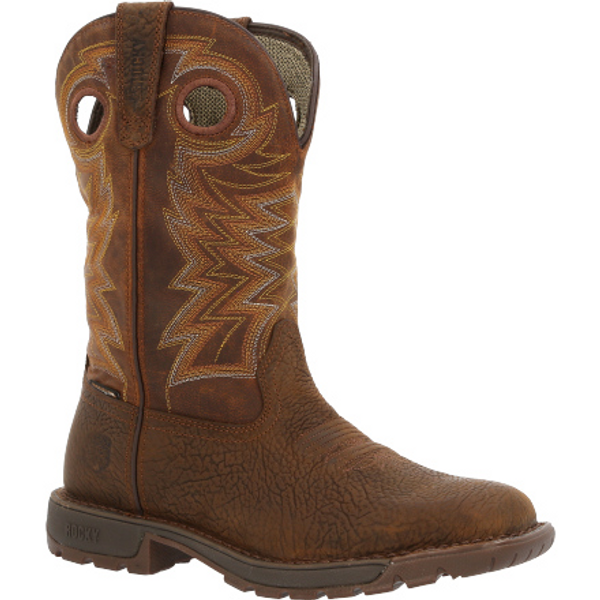 Rocky Mens Legacy 32 Waterproof Western Boot RKW0355 BROWN