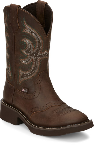 Justin Ladies Boots GY9984 Inji Brown