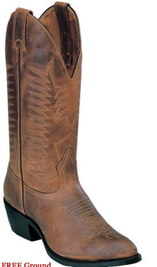 Boulet 1828 Amber Gold Leather Cowboy Boots Men’s 10 E – Vintage BOULET 1828 Amber Brown Leather Cowboy Western Boots Men main image 2
