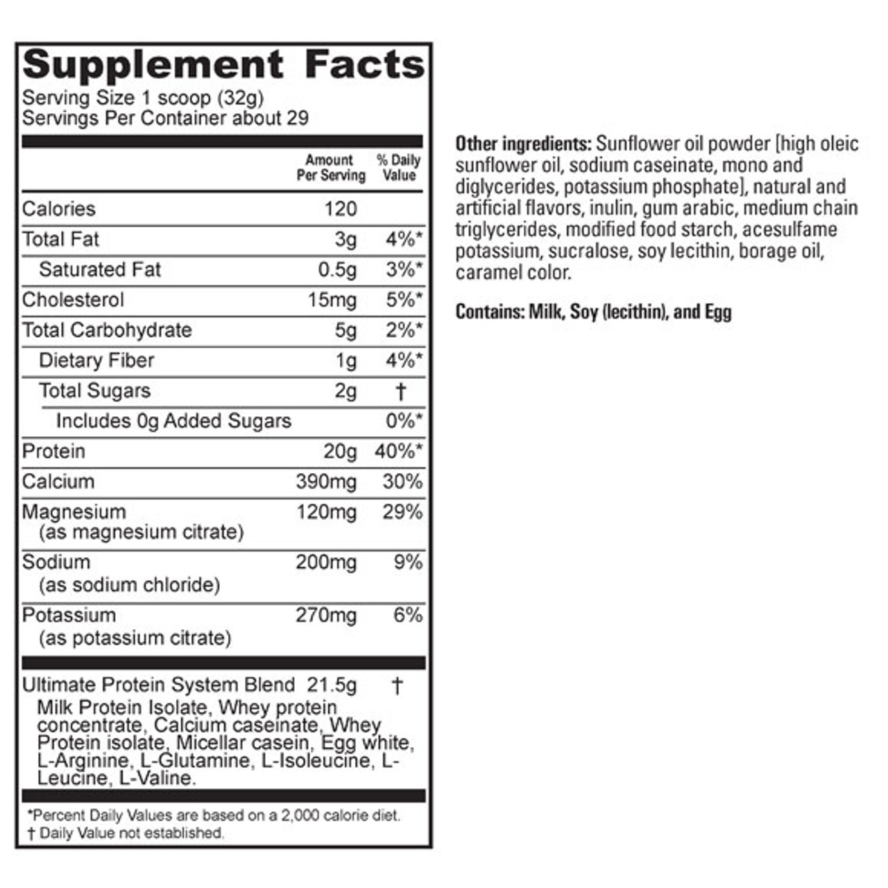 BEVERLY INTERNATIONAL UMP SUSTAINEDRELEASED GRAHAM CRACKER PROTEIN, 29