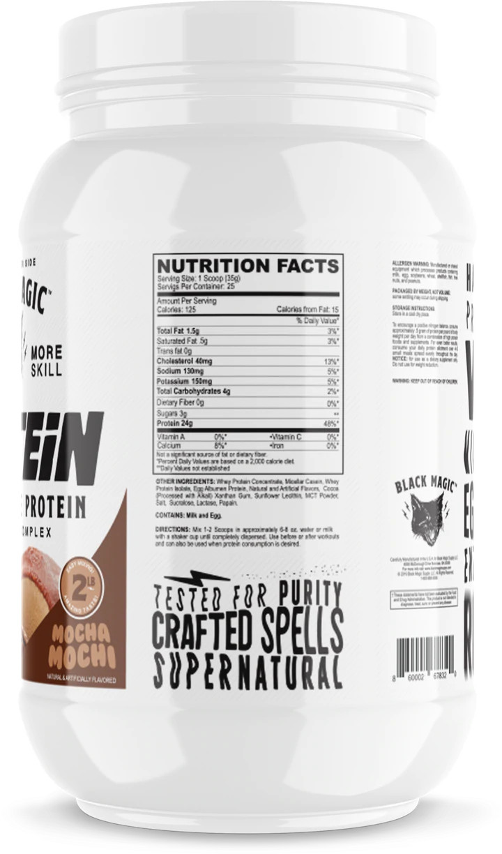 BLACK MAGIC SUPPLY HANDCRAFTED MULTISOURCE PROTEIN HORCHATA, 25