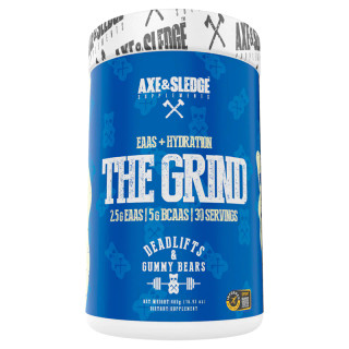 AXE & SLEDGE THE GRIND DEADLIFTS & GUMMY BEARS, 30 SERVINGS