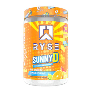 RYSE LOADED PRE-WORKOUT SUNNY D(TANGY ORIGINAL), 25 SERVINGS