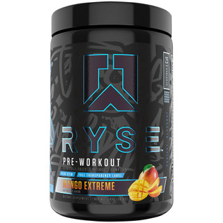 RYSE PROJECT BLACKOUT PRE-WORKOUT MANGO EXTREME, 25 SERVINGS