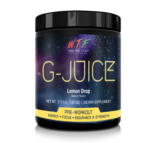 W.T.F. G-JUICE LEMON DROP PRE-WORKOUT, 30 SERVINGS