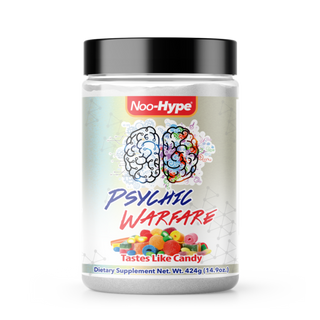 NOO-HYPE PSYCHIC WARFARE FOCUS/PRE-WORKOUT TASTES LIKE CANDY, 20 SERVINGS