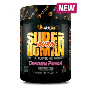 ALPHA LION SUPERHUMAN BURN DRAGON PUNCH (DRAGON FRUIT PUNCH), 21 FULL SERVINGS