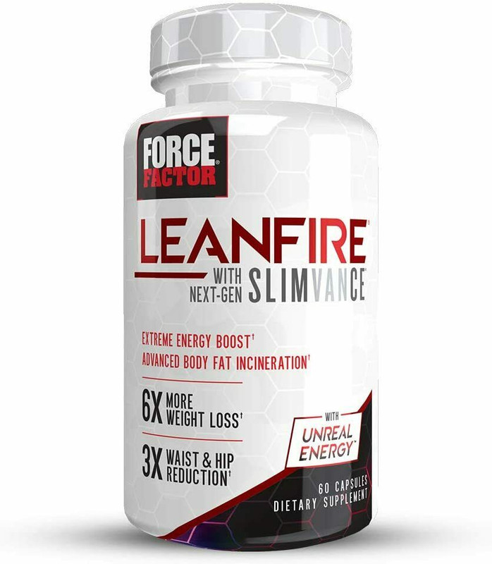 FORCE FACTOR LEANFIRE WITH NEXT-GEN SLIMVANCE, 60 CAPSULES