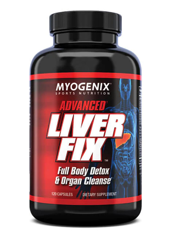 MYOGENIX EXTRA STRENGTH LIVER FIX, 120 CAPSULES