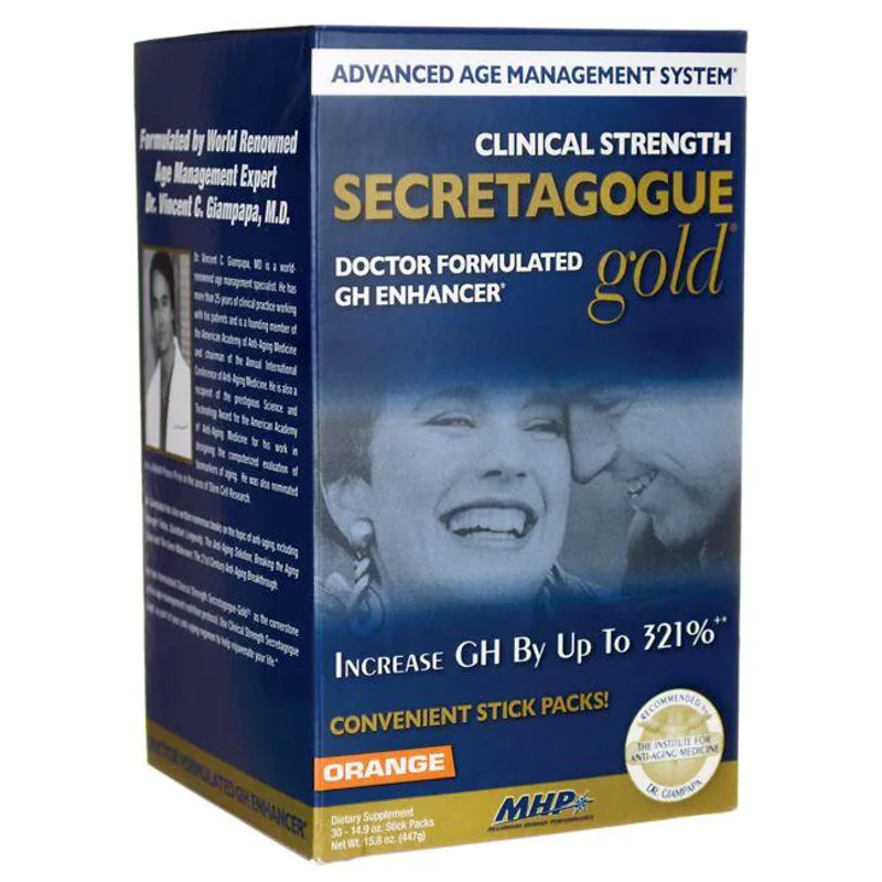 MAXIMUM HUMAN PERFORMANCE SECRETAGOGUE GOLD, 30 STICK PACKS