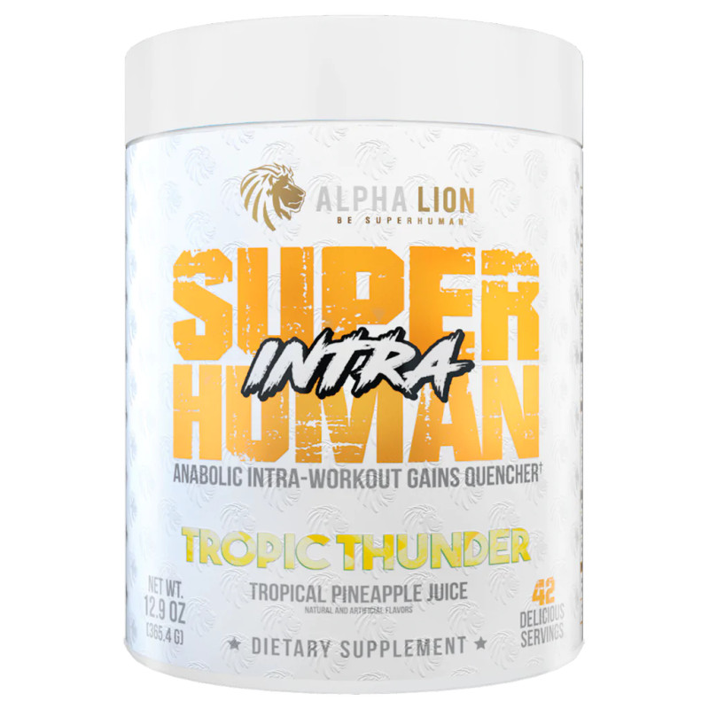 ALPHA LION SUPER HUMAN INTRA TROPIC THUNDER (TROPICAL PINEAPPLE), 42 SERVINGS