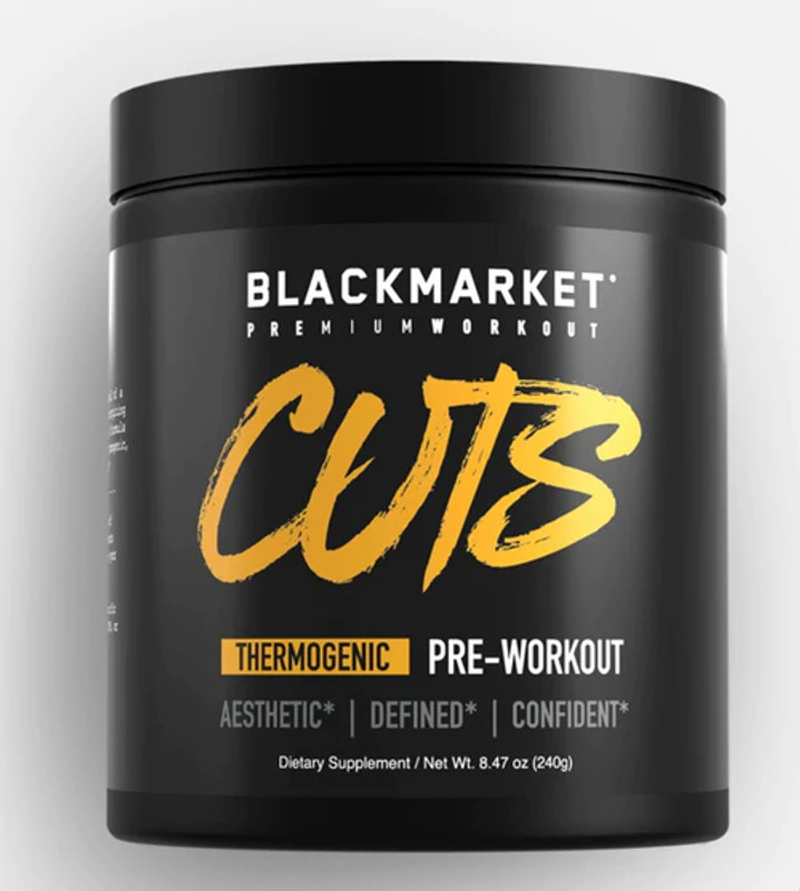 BLACKMARKET CUTS THERMOGENIC PRE-WORKOUT WATERMELON, 30 SERVINGS