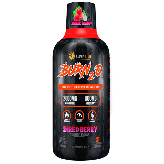 ALPHA LION BURN20 SHRED BERRY, 31 SERVINGS