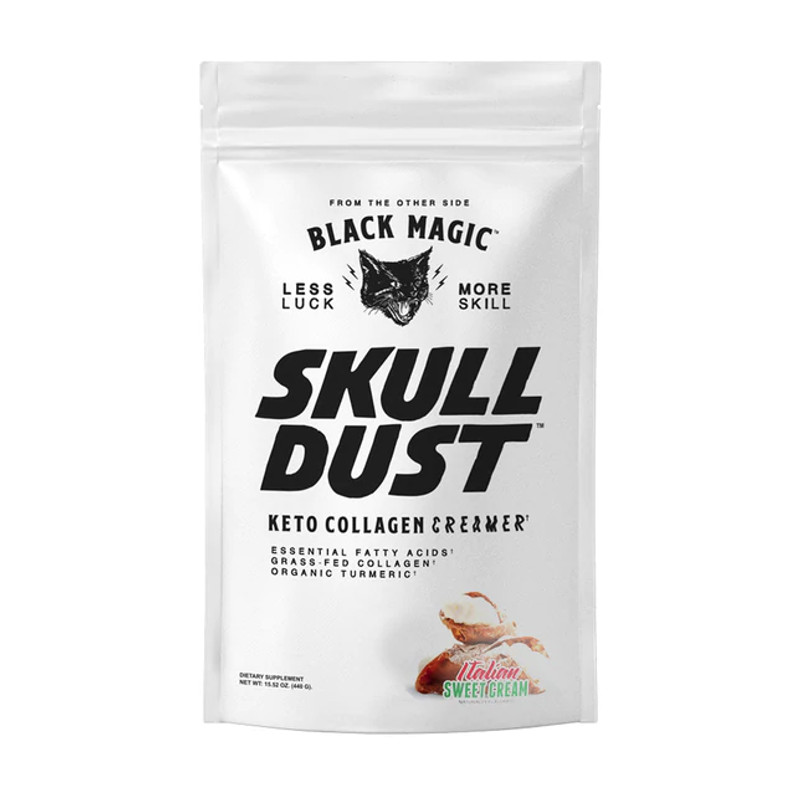 BLACK MAGIC SUPPLY SKULL DUST ITALIAN SWEET CREAM, 20 SERVINGS