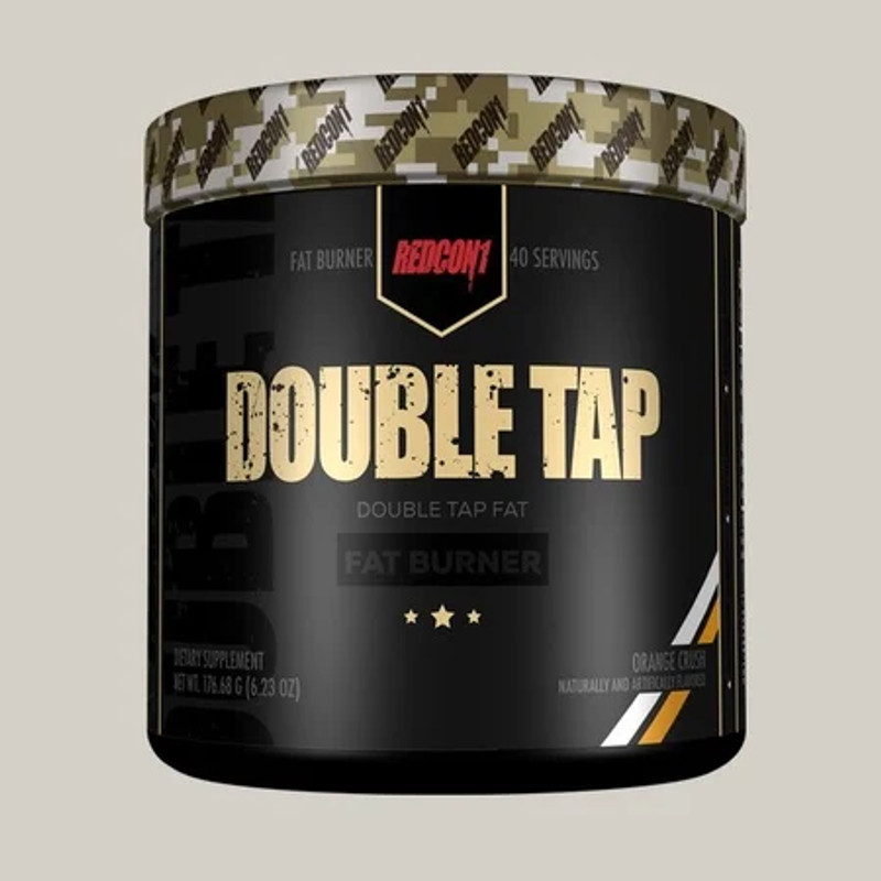 REDCON1 DOUBLE TAP FAT BURNER ORANGE CRUSH, 40 SERVINGS HD Nutraceuticals