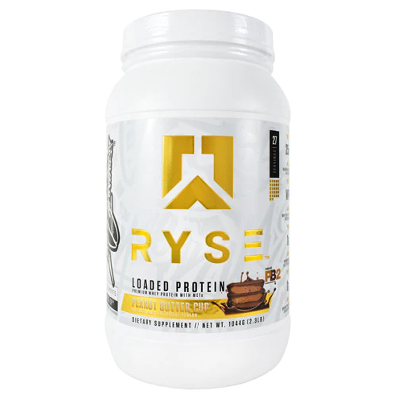 RYSE LOADED PROTEIN PEANUT BUTTER CUP, 2.3 LBS 27 SERVINGS