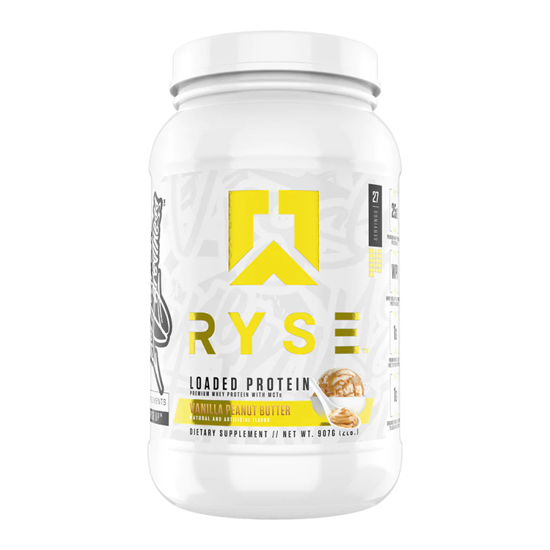 RYSE LOADED PROTEIN VANILLA PEANUT BUTTER, 2.3 LBS 27 SERVINGS