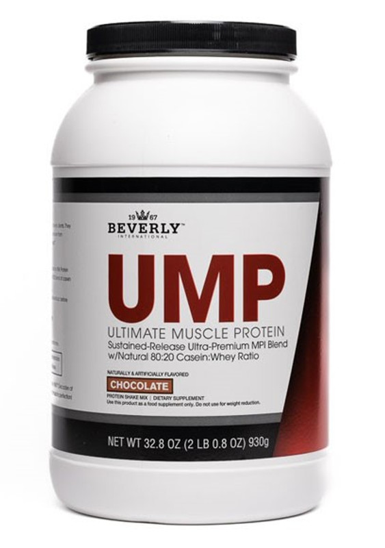 BEVERLY INTERNATIONAL UMP SUSTAINED-RELEASED CHOCOLATE PROTEIN, 29 SERVINGS, 80:20 CASEIN: WHEY RATIO