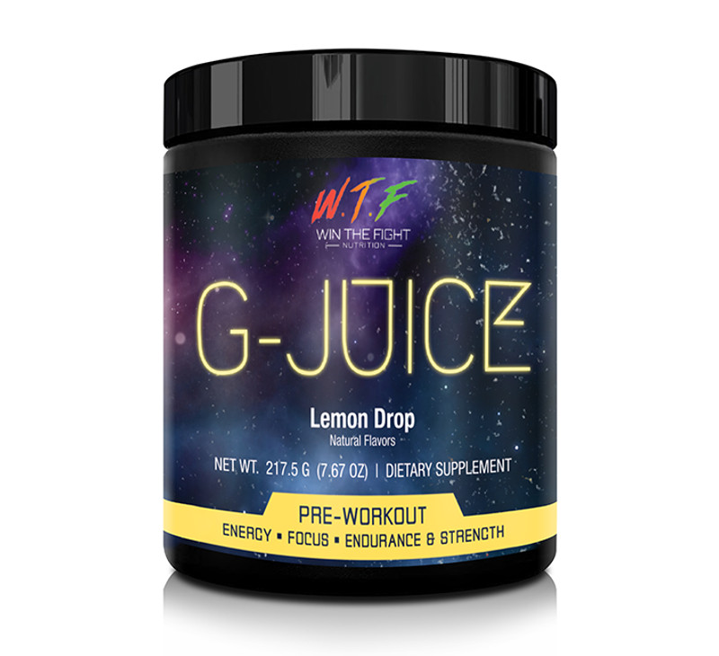 W.T.F. G-JUICE LEMON DROP PRE-WORKOUT, 30 SERVINGS