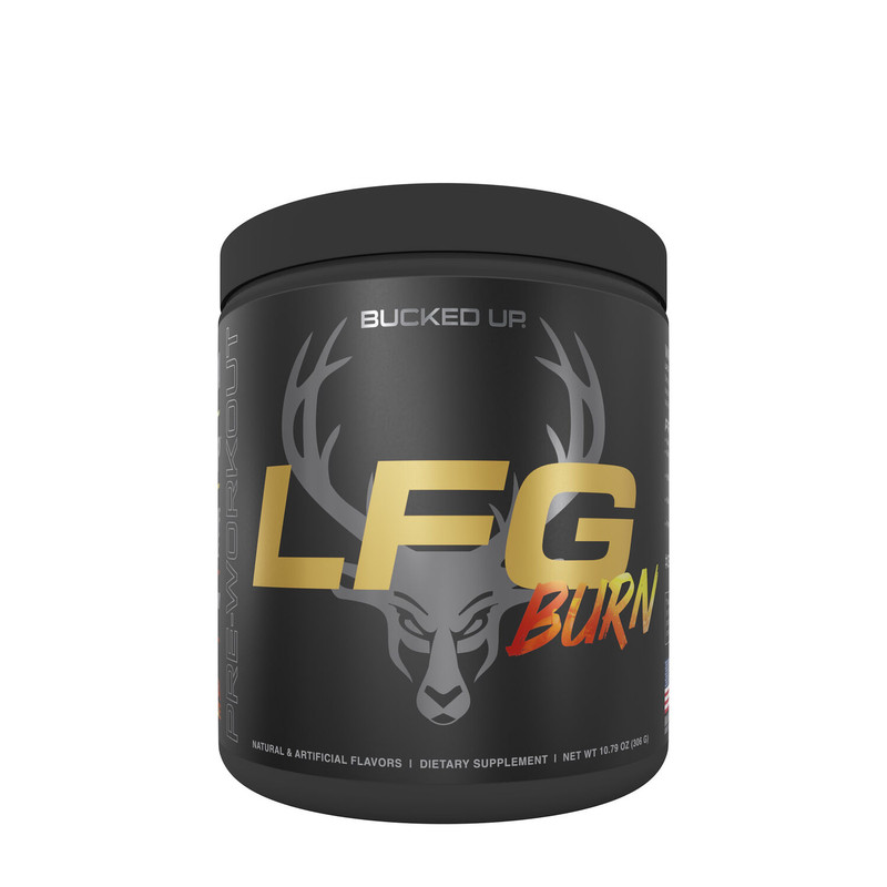 BUCKED UP LFG BURN PRE-WORKOUT ICE TEA LEMONADE, 30 SERVINGS