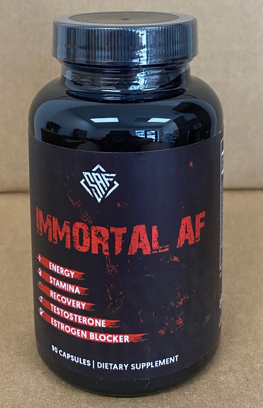 SWOLE AF IMMORTAL AF, 90 CAPSULES