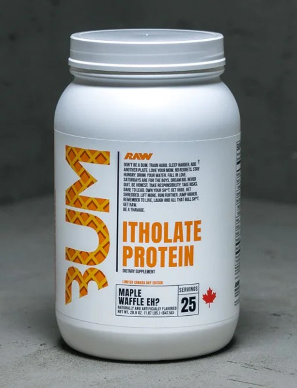 RAW NUTRITION CBUM ITHOLATE WHEY PROTEIN MAPLE WAFFLE EH?, 25 SERVINGS