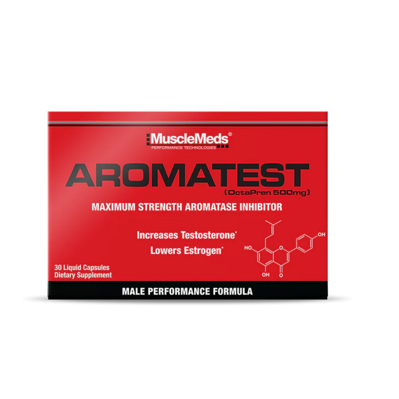 MUSCLEMEDS AROMATEST, 30 LIQUID CAPSULES, 30 SERVINGS