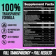 ALPHA LION SUPERHUMAN EXTREME ENERGY PRE-WORKOUT GRAPEZILLA (GRAPE BUBBLEGUM), 21 SERVINGS