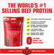 MUSCLEMEDS CARNIVOR BEEF PROTEIN ISOLATE, CHOCOLATE, 7.47LBS, 100 SERVINGS