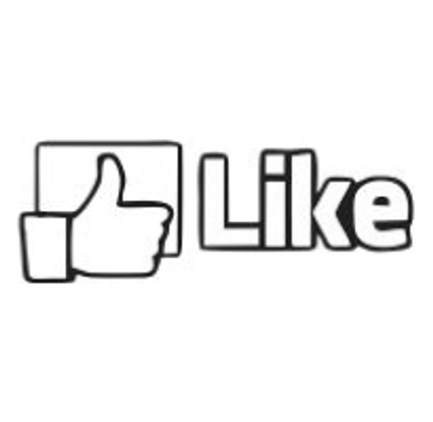 Facebook Like Sticker